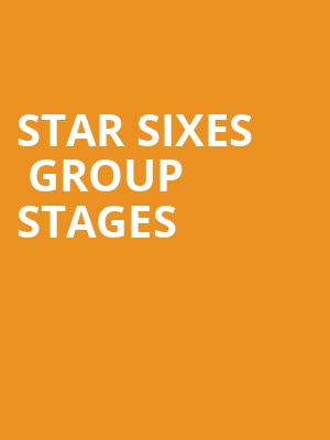 Star Sixes  Group Stages at O2 Arena